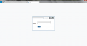 Büro Software (Widmer AG) Loginmaske