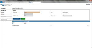 Büro Software (Widmer AG) Einstellungen