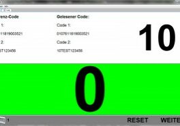 Applikation für Ladenscanner (ID-Systems AG)